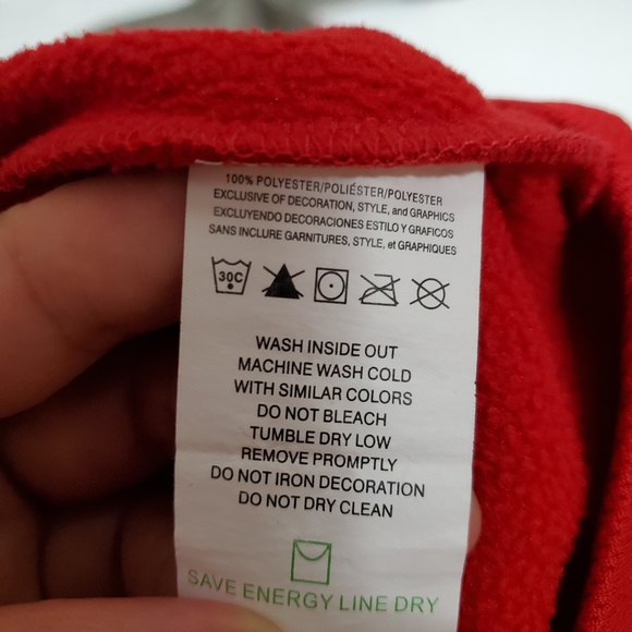 Majestic Admirals Baseball Red Sweatshirt Size Small Pit to pit approx: 20.5 i - Picture 7 of 7